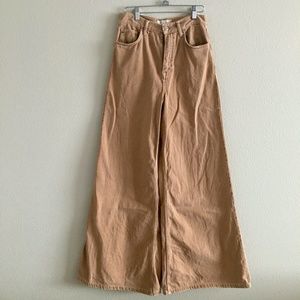 We The Free High Rise Tan Jeans